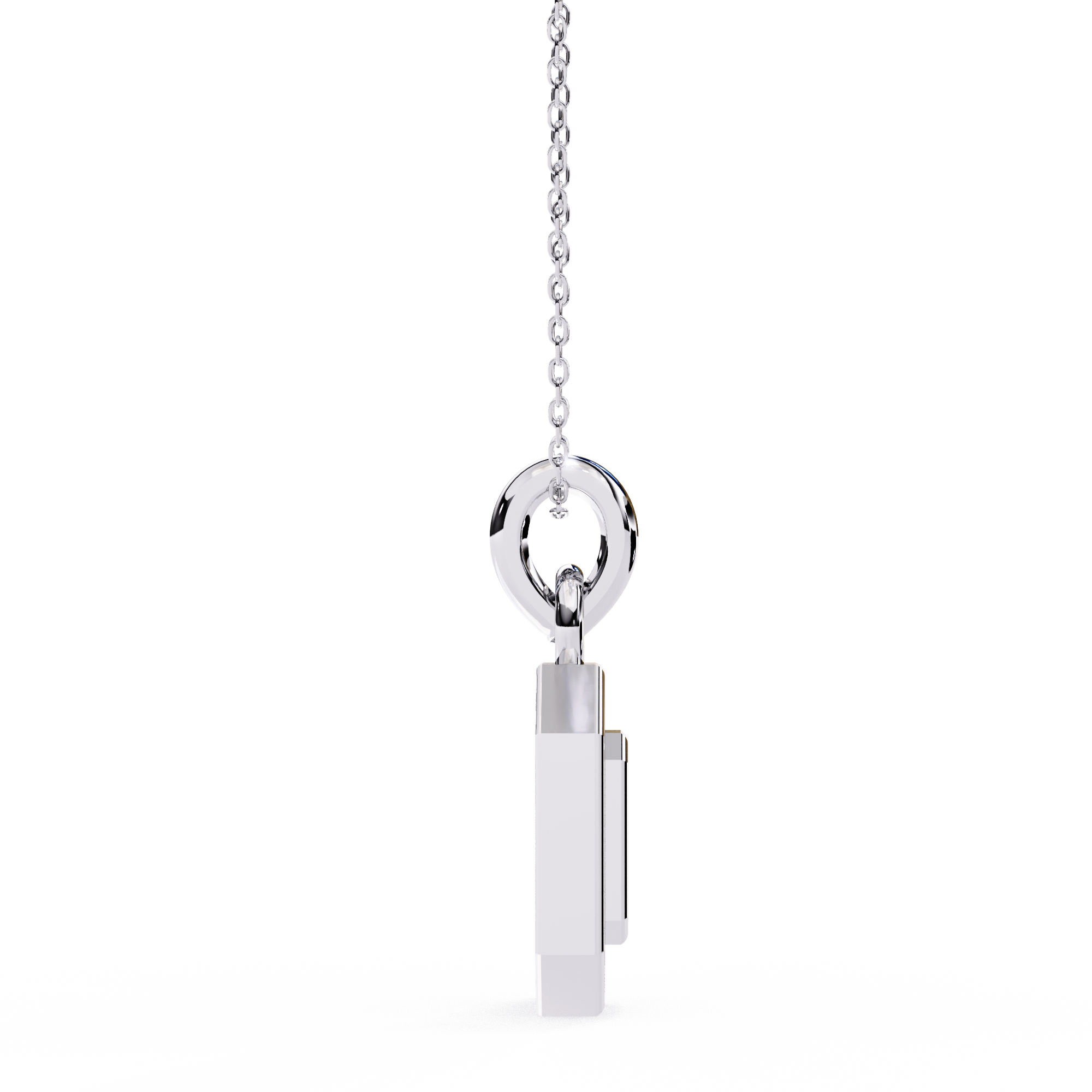 Solitairekart 0.16ct Natural Diamond Pendant-HI Color, VS-SI Clarity